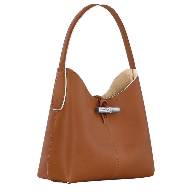 Longchamp Roseau M Hobo Väska Dam Bruna | 6273-LHASW