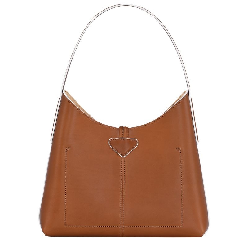 Longchamp Roseau M Hobo Väska Dam Bruna | 6273-LHASW