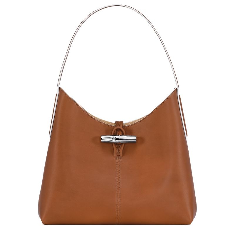 Longchamp Roseau M Hobo Väska Dam Bruna | 6273-LHASW