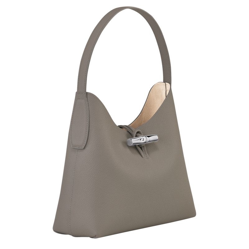 Longchamp Roseau M Hobo Väska Dam Grå | 5790-DXSQW