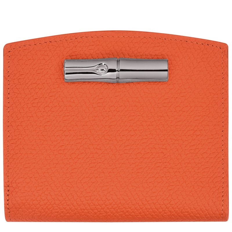 Longchamp Roseau Plånbok Dam Orange | 6451-LXMRA