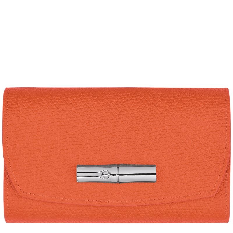 Longchamp Roseau Plånbok Dam Orange | 8124-XTDQA