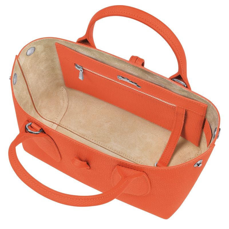 Longchamp Roseau S Handväska Dam Orange | 3426-DLYKG