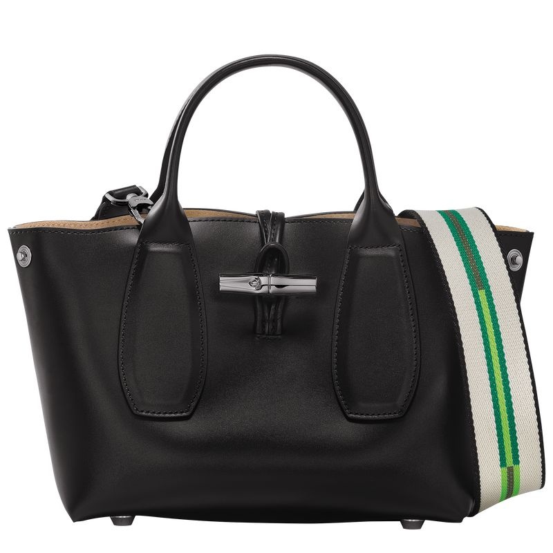 Longchamp Roseau S Handväska Dam Svarta | 4186-UFGSK