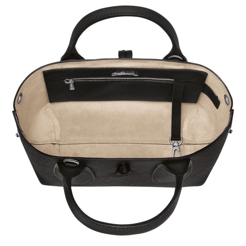 Longchamp Roseau S Handväska Dam Svarta | 9281-NOHQA