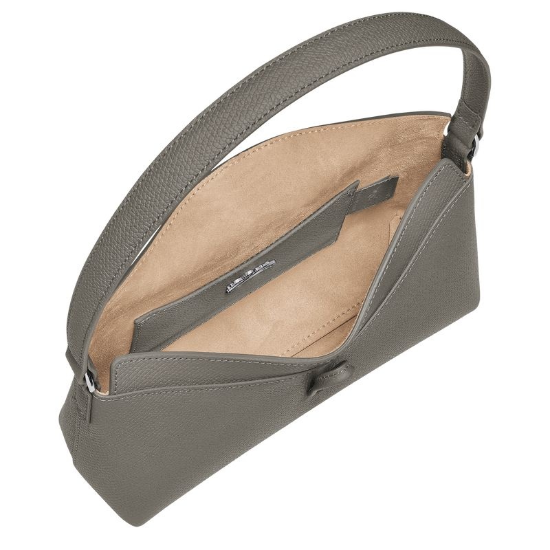 Longchamp Roseau S Hobo Väska Dam Grå | 1534-UNAXP