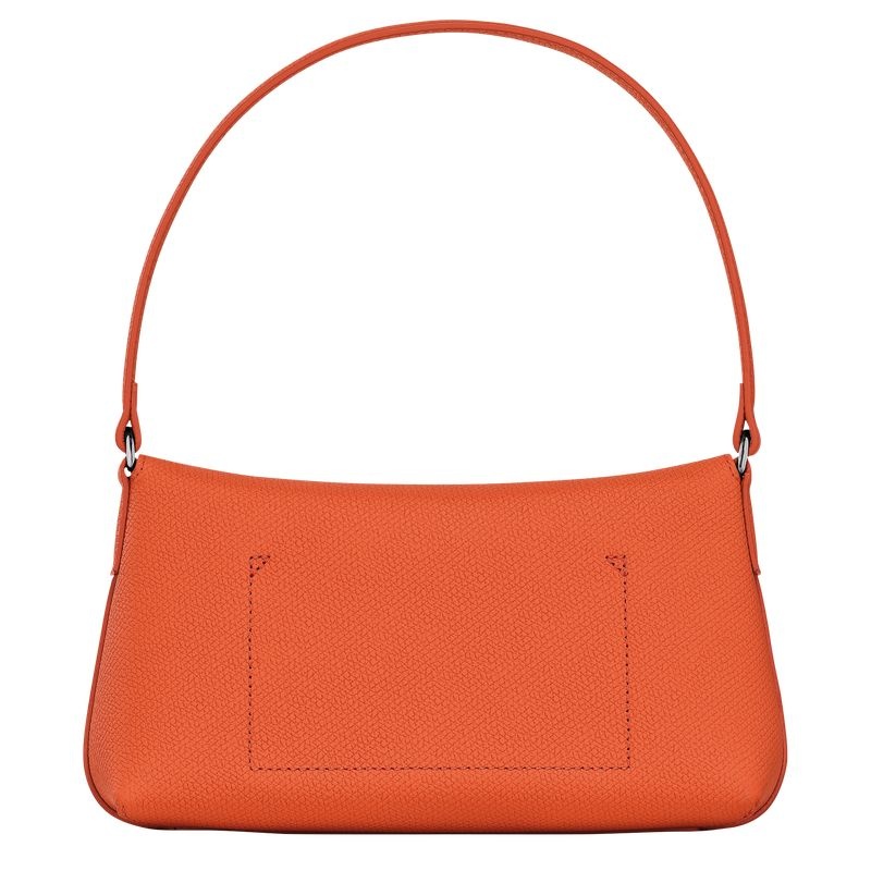 Longchamp Roseau S Hobo Väska Dam Orange | 4269-HGOSB