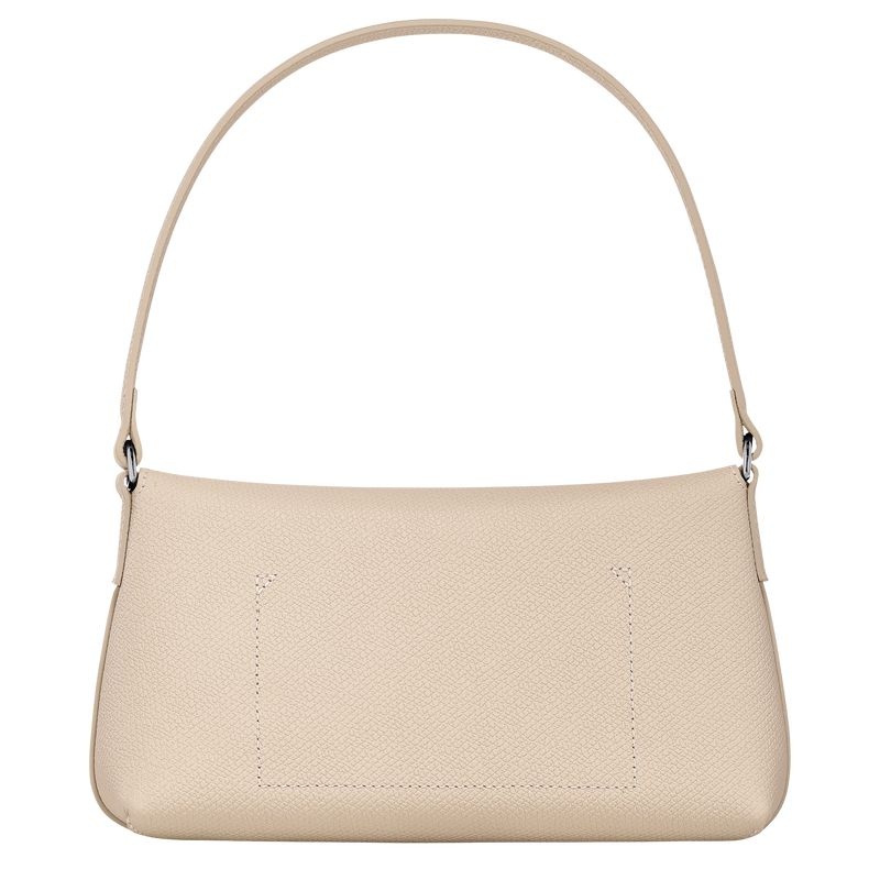 Longchamp Roseau S Hobo Väska Dam Vita | 6412-VTIQJ