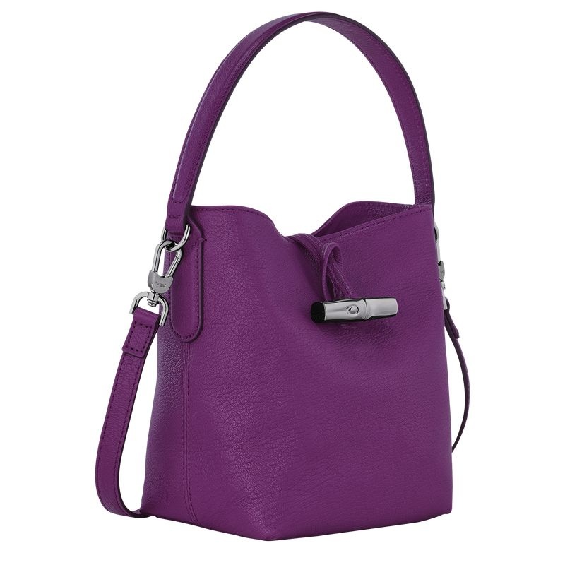 Longchamp Roseau XS Bucket Väska Dam Lila | 3618-NMDJR