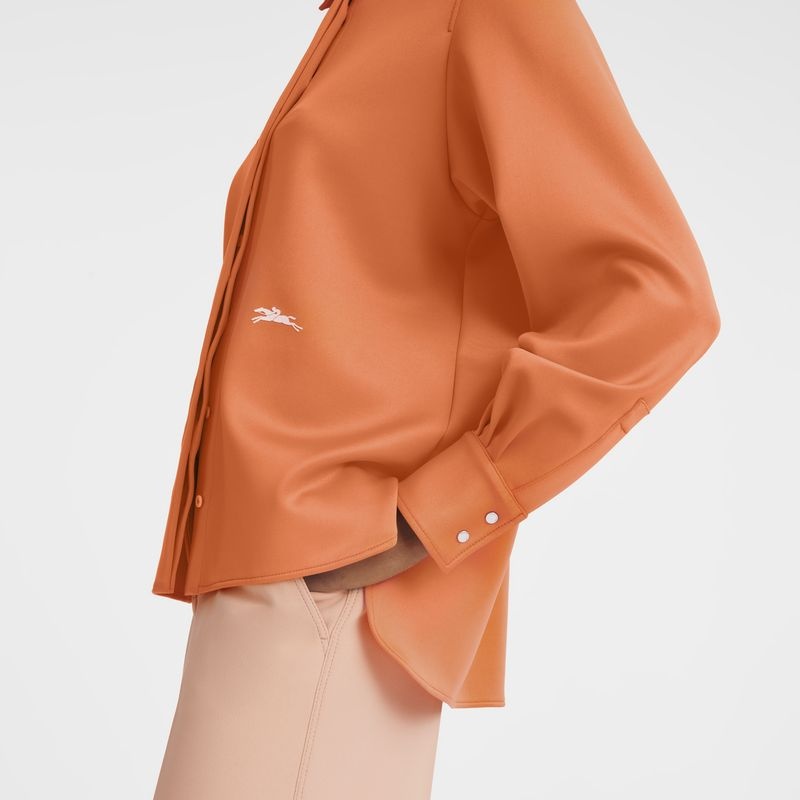 Longchamp Skjorta Dam Orange | 0832-XIMLN