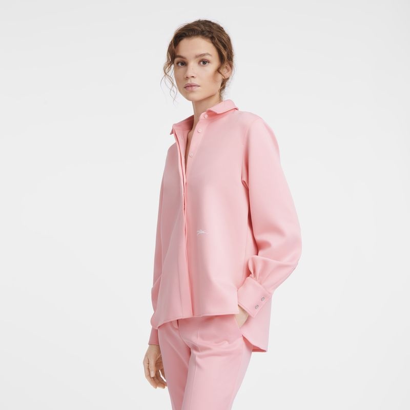 Longchamp Skjorta Dam Rosa | 9187-SEUZO