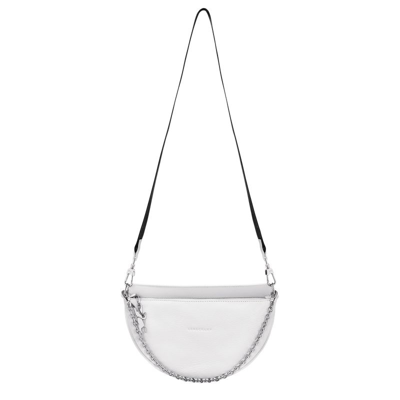 Longchamp Smile S Axelväska Dam Vita | 2094-NABIS