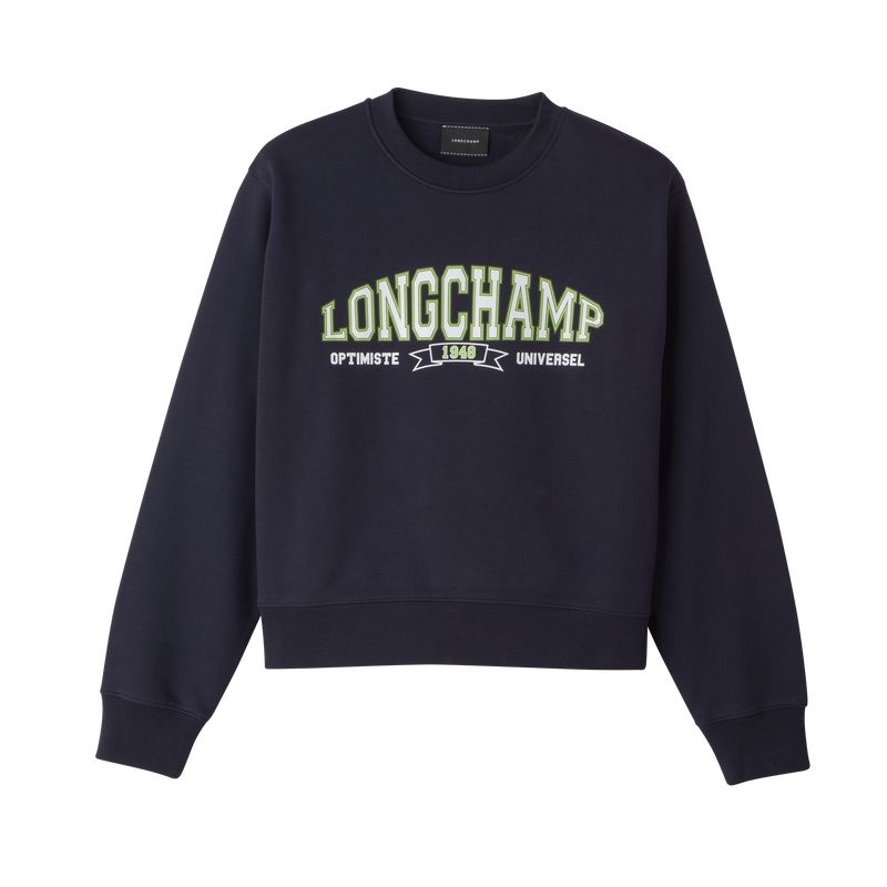 Longchamp Tröjor Dam Marinblå | 1072-RHOUY