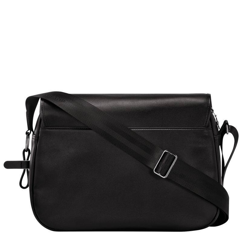 Longchamp Très Paris M Crossbody Väska Dam Svarta | 1345-JBOLZ