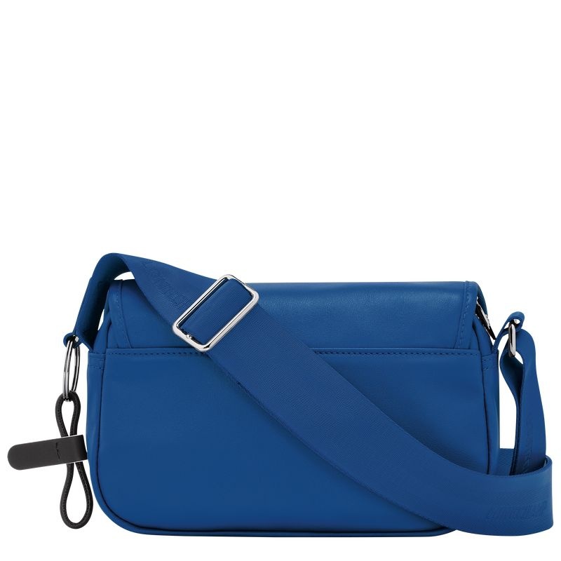 Longchamp Très Paris S Crossbody Väska Dam Blå | 3967-QBFNI