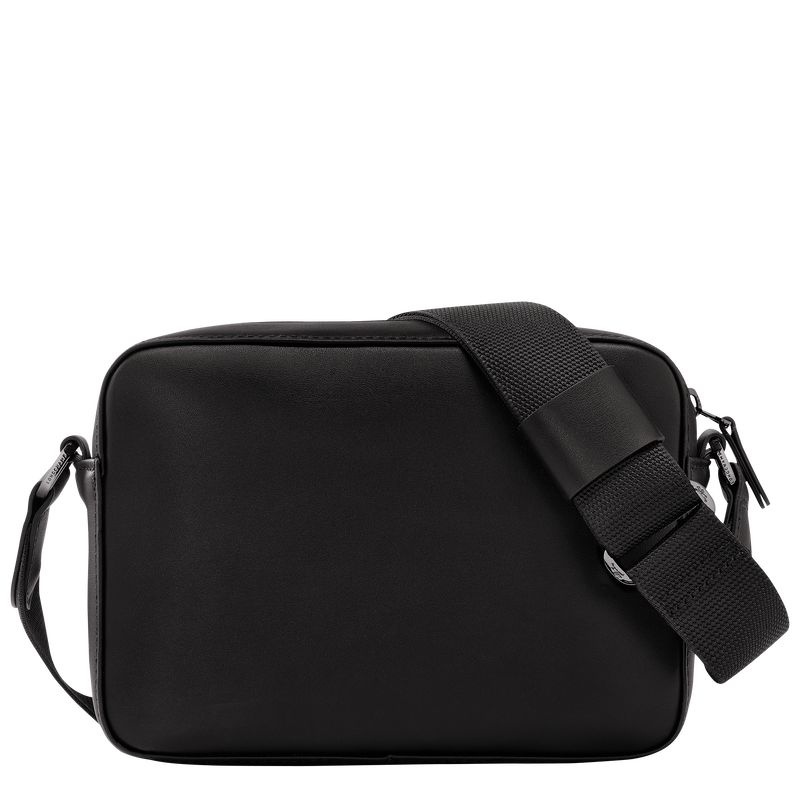 Longchamp sur Seine Crossbody Väska Herr Svarta | 8132-QBPHU