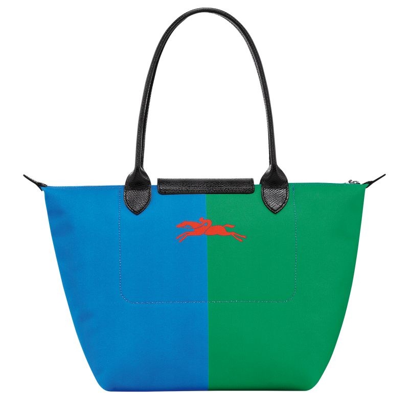 Longchamp x Robert Indiana M Toteväska Dam Röda Marinblå | 2365-YPQRB