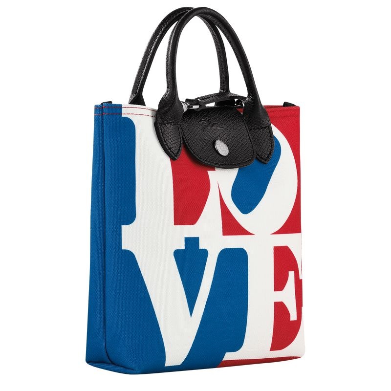 Longchamp x Robert Indiana XS Crossbody Väska Dam Vita | 7132-HBGTF